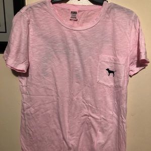 VS Pink campus tee